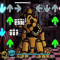 Play FNF vs FNAF Gold now!