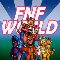 Play FNF World: A FNaF World FNF Mod! now!